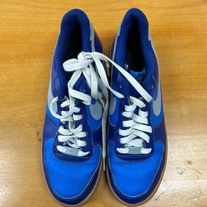 Nike Air Force 1 blue swoosh (AQ3774-992) Men sz 10